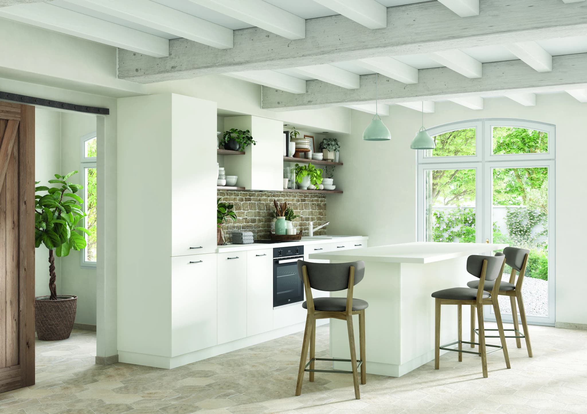 Moda Blanc Alpin - Cuisines Ixina La Réunion