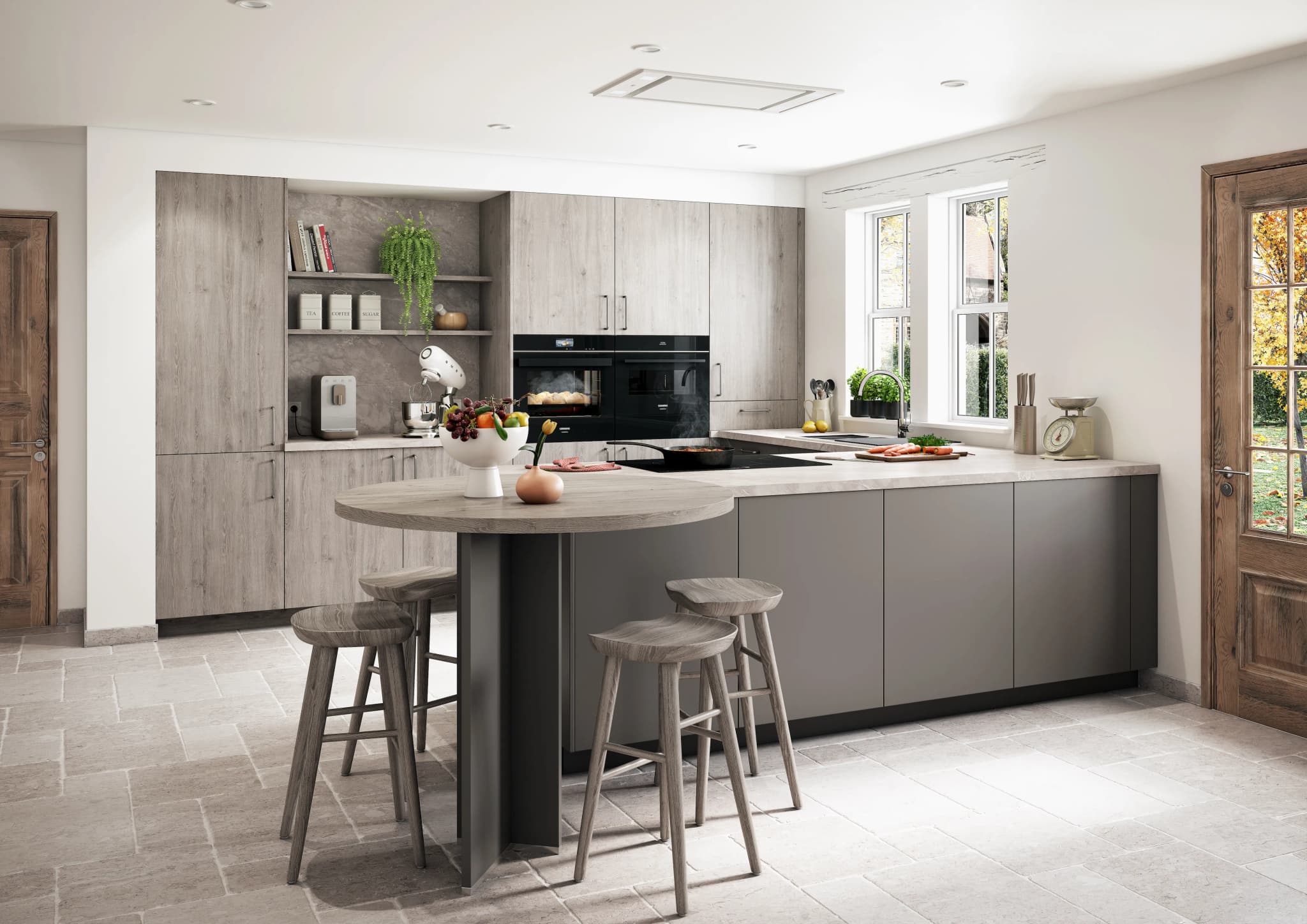 MODA Taupe Bergamo - Cuisines Ixina La Réunion